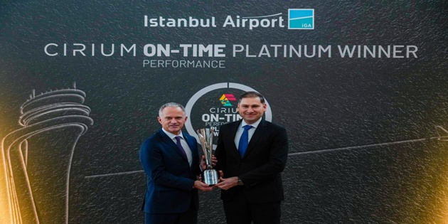 İGA İstanbul Havalimanı, Platin Ödül’e Layık Görüldü